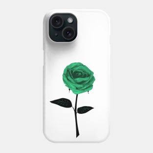 Green Rose / Light Clothes Phone Case