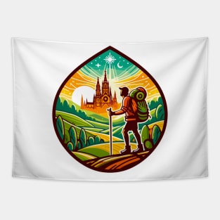 Buen Camino! El Camino de Santiago de Compostela - The Way of Saint James - Peregrino Pilgrim - Camino Frances Ingles Primitivo Shirt, Hoodie, Mug, Tote, Souvenir, etc Tapestry