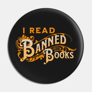 I Read Banned Books Pin