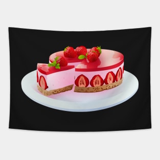 Sailor Chibi Moon Themed Cheesecake Tapestry