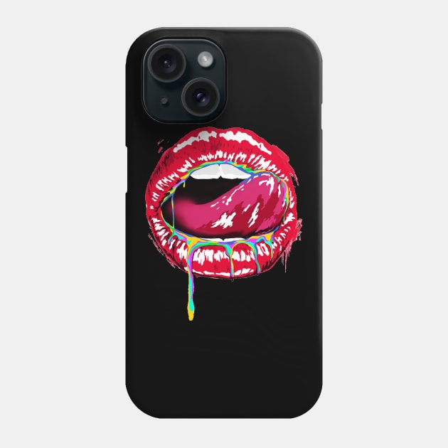 Lick my Lips Phone Case by adcastaway