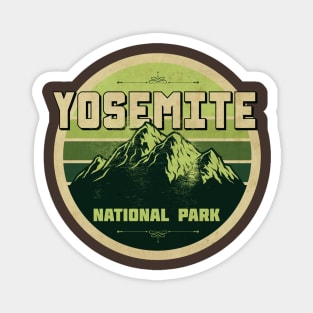 Yosemite National Park Vintage Magnet