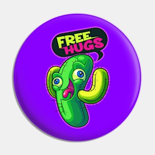 Free Hugs Pin