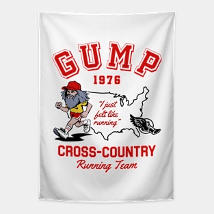 Team Gump Cross Country Team Tapestry