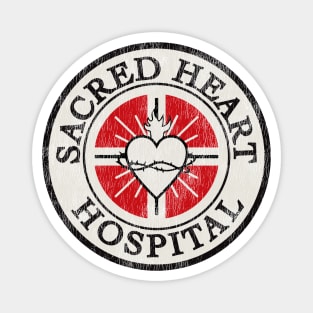 Sacred Heart Hospital Logo Scrubs Worn Magnet