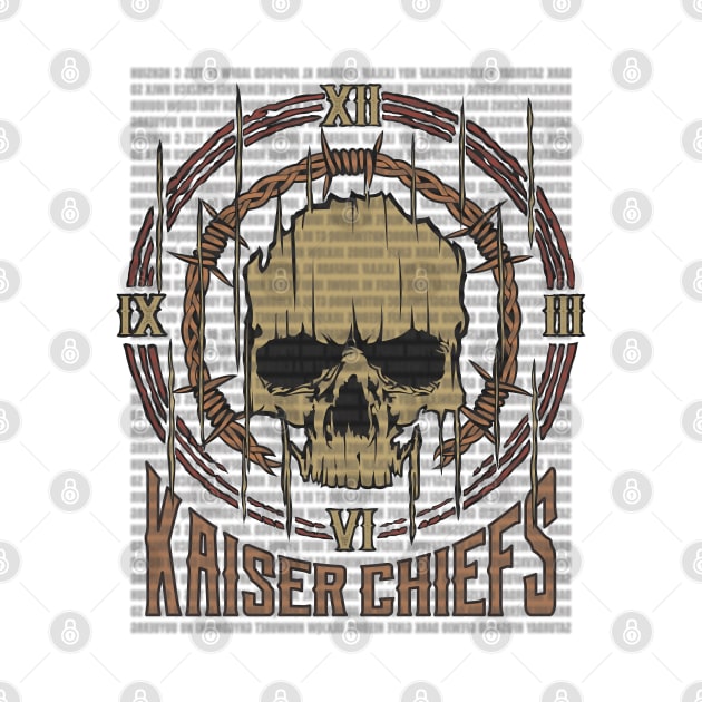 Kaiser Chiefs Vintage Skull by darksaturday