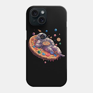 Astronauts love pizza Phone Case