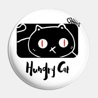 Hungry Cat Pin