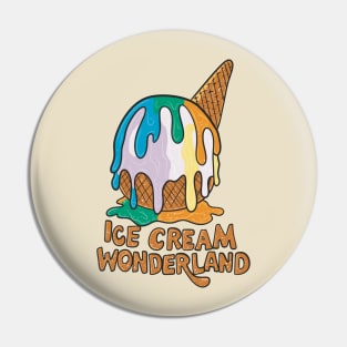 Ice Cream Wonderland Pin