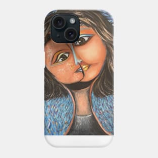 Woman Portrait | Expressionist Art Work Phone Case