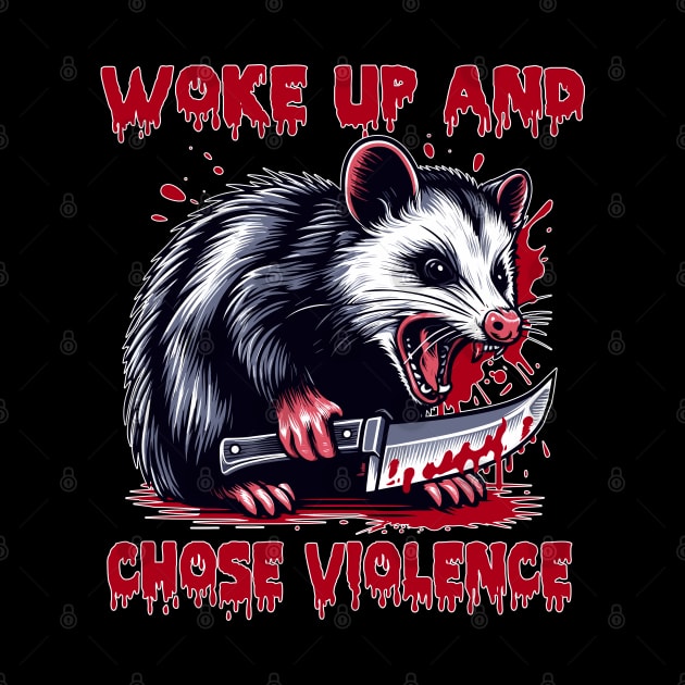 possum chose violence by hunnydoll