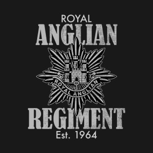 Royal Anglian Regiment (distressed) T-Shirt