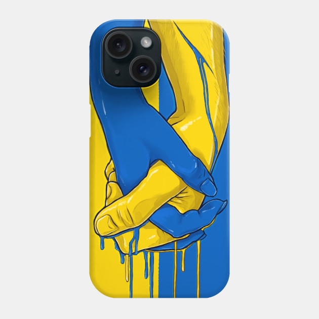 United with Ukraine Phone Case by PHAZED