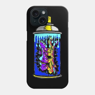 Graffiti Spray Can Art Spray paint by LowEndGraphics Phone Case