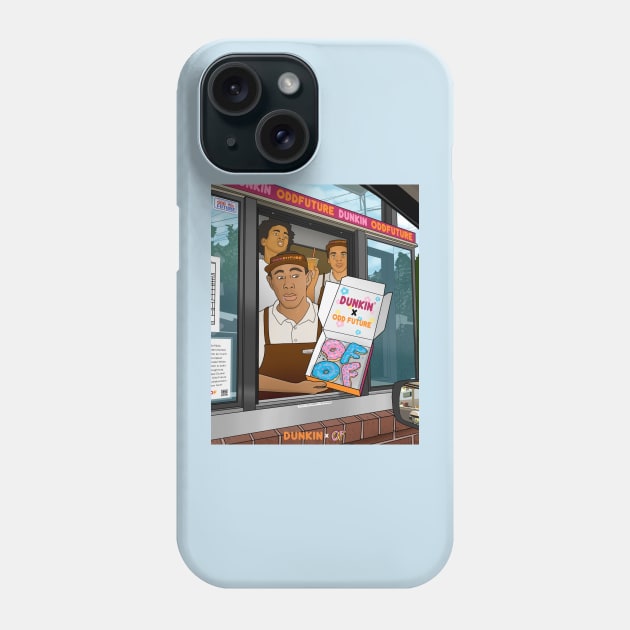 Dunkin x Odd Future Phone Case by Riki Prosper