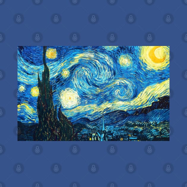 Van Gogh - Starry Night by RandomGoodness