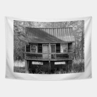 Old House InThe Woods Tapestry