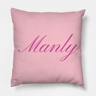 Manly Pillow