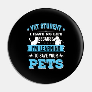 Vet Student Veterinary School Veterinarian Gift Pin