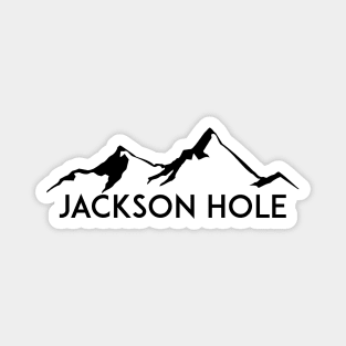 Skiing Jackson Hole Wyoming Magnet