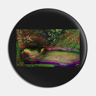 Glitchy Ophelia Pin