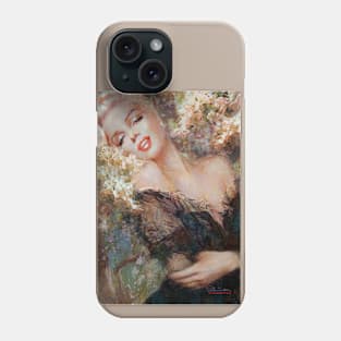 Marilyn Cherry Blossom Phone Case