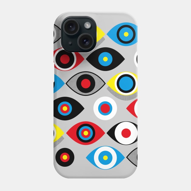 Eye on the Target Phone Case by spellstone.studio