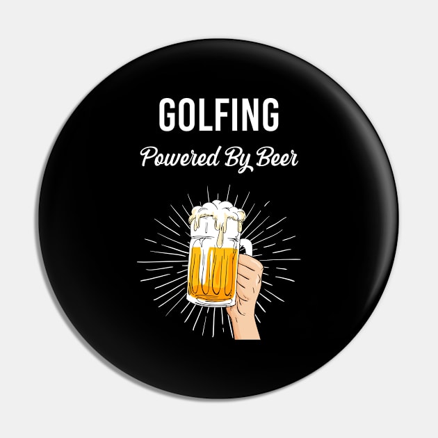 Beer Golfing Pin by Hanh Tay