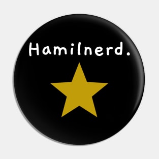 Hamilnerd Pin