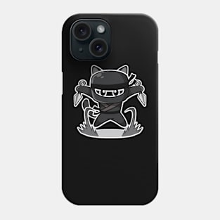 Cute Ninja Cat Phone Case