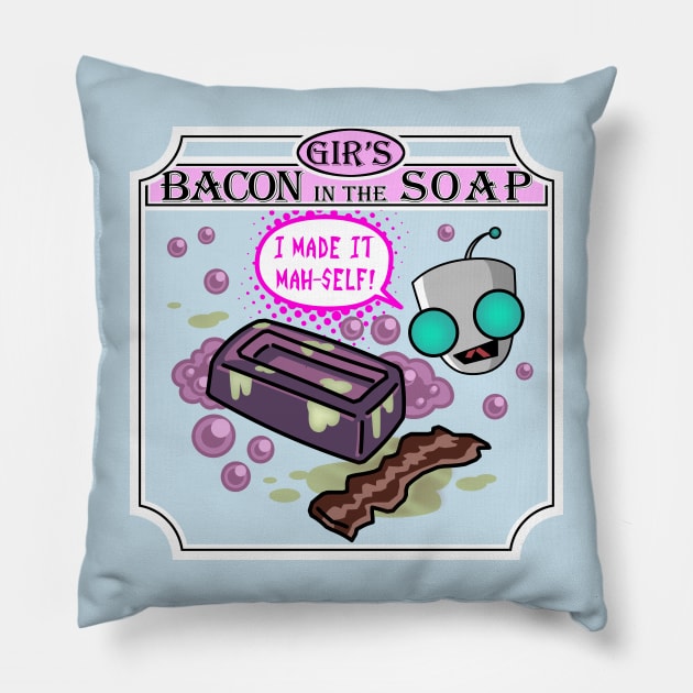 Gir's Handmade Bacon in the Soap Pillow by JPenfieldDesigns