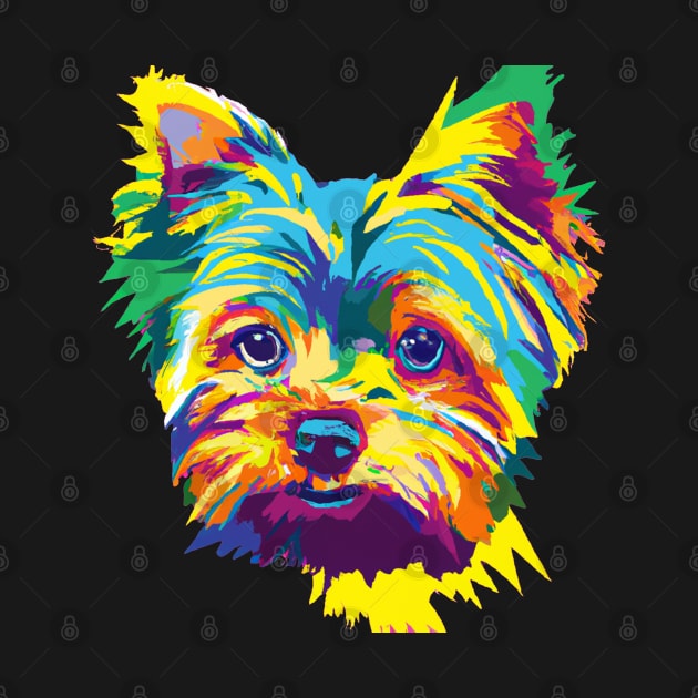 Yorkshire Terrier Pop Art - Dog Lover Gifts by PawPopArt