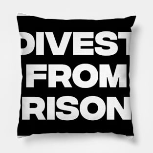 Divest From Prisons Pillow