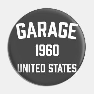 Garage 1960 united states Pin