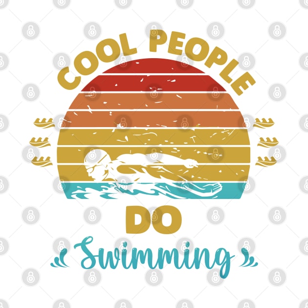 Cool people do swimming by Swimarts