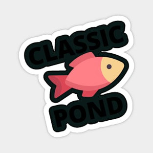 classic pond fish Magnet