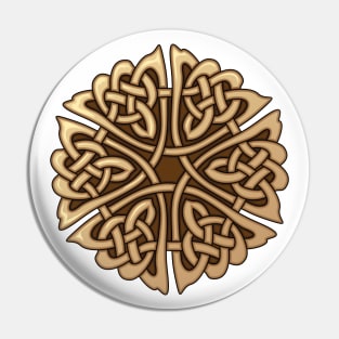 Celtic knot pattern Pin