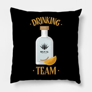 Mezcal Drinking Team Tequila Pillow