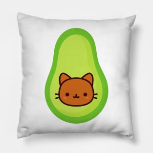 Avocato Cat Pillow