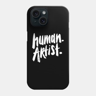 human artist - human artists anti ai art Phone Case