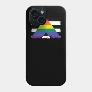 LGBT and Heterosexual flag Phone Case