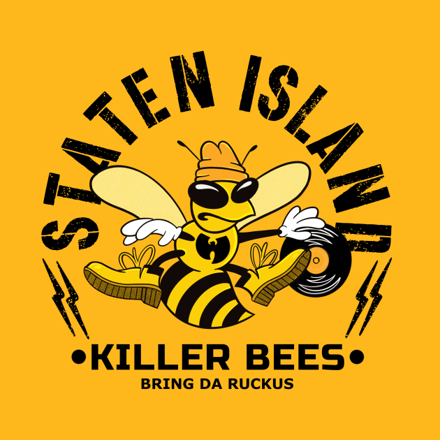 Wutang Staten Island Killer Bees by Moza Design