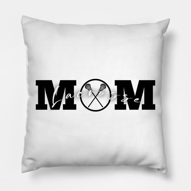 Lacrosse Mom Pillow by IdenticalExposure
