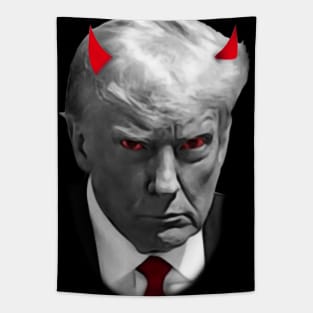 Good Ole Devil Don Mugshot Tapestry