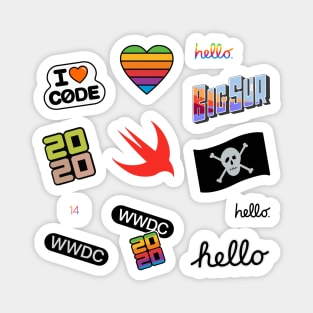 Hello WWDC 2020 Magnet