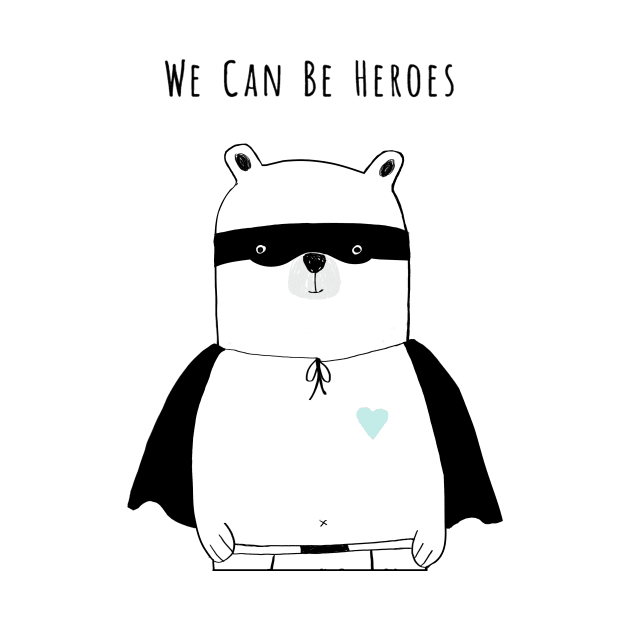 We Can Be Heroes (Aqua) by mhoiles