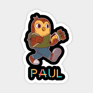 Einschulung Eule Paul Magnet