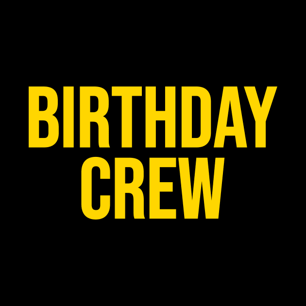 Birthday Crew by Riel