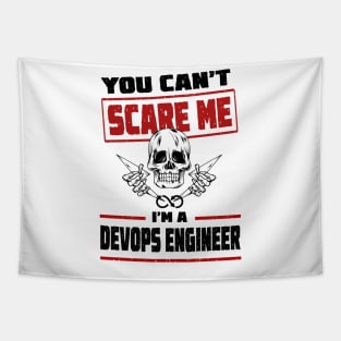 You can't scare me I'm a Devops Engineer! On White Tapestry