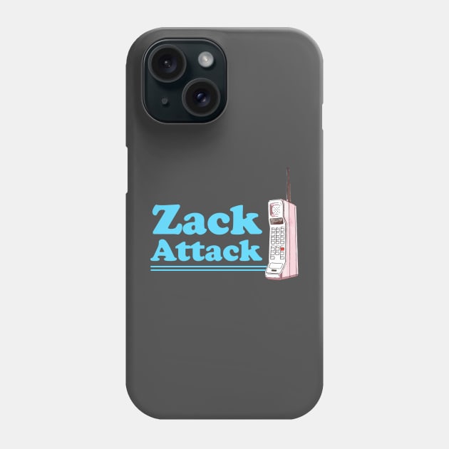 Zack Attack Phone Case by BodinStreet